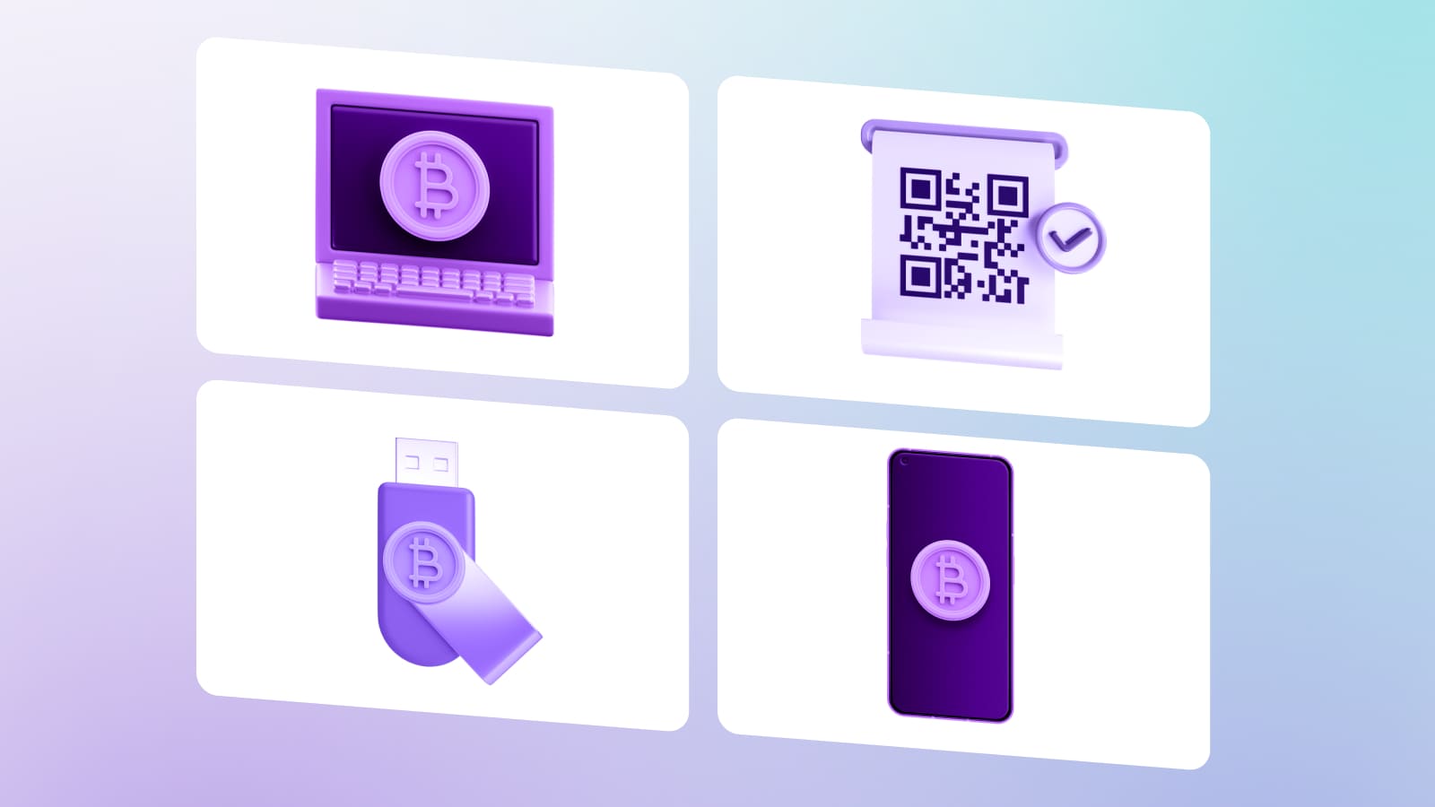 Types of cryptocurrency wallets for savings and transactions.