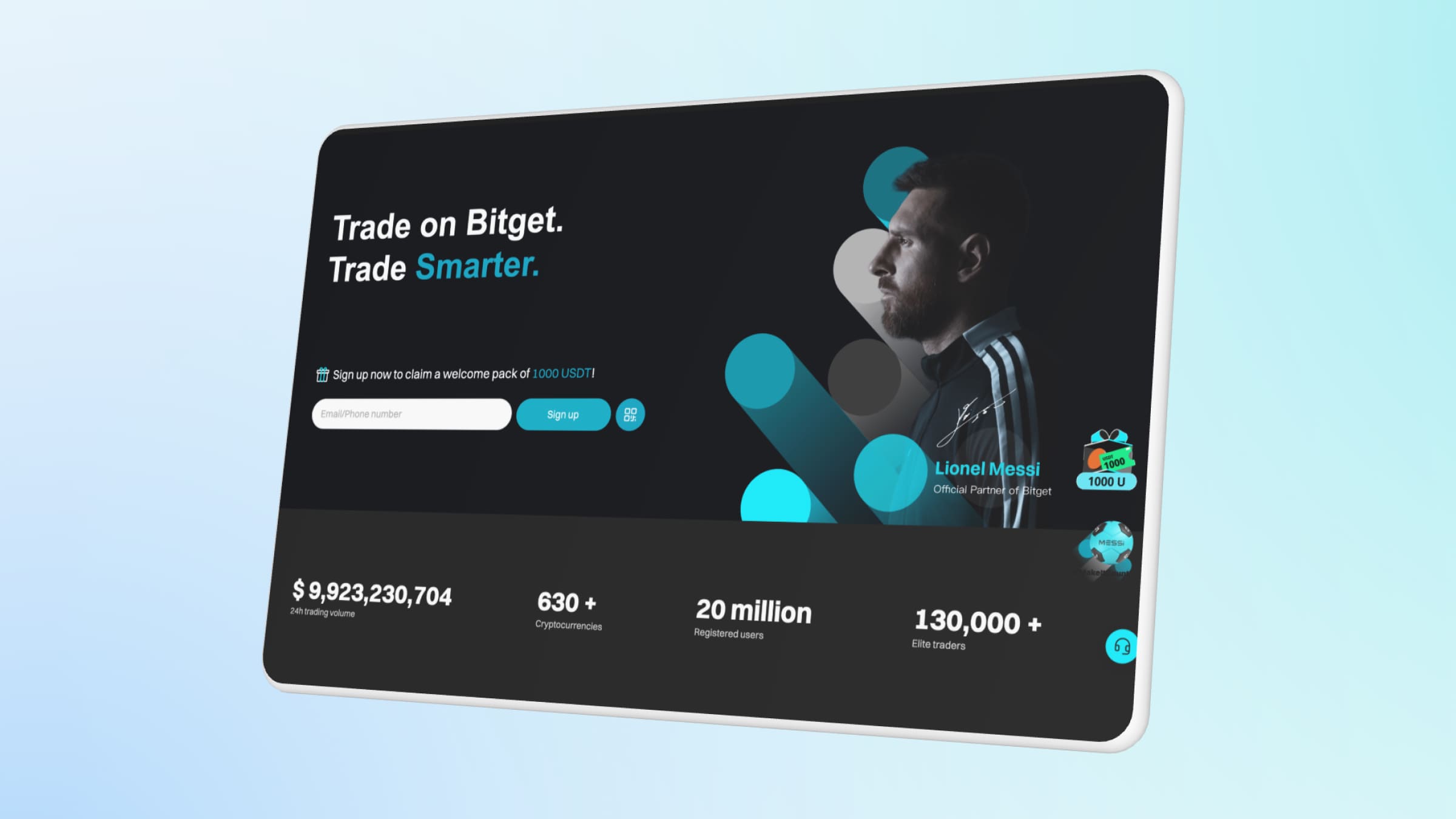 Bitget is a trustworthy platform with proven customer funds reservation and protection fund.