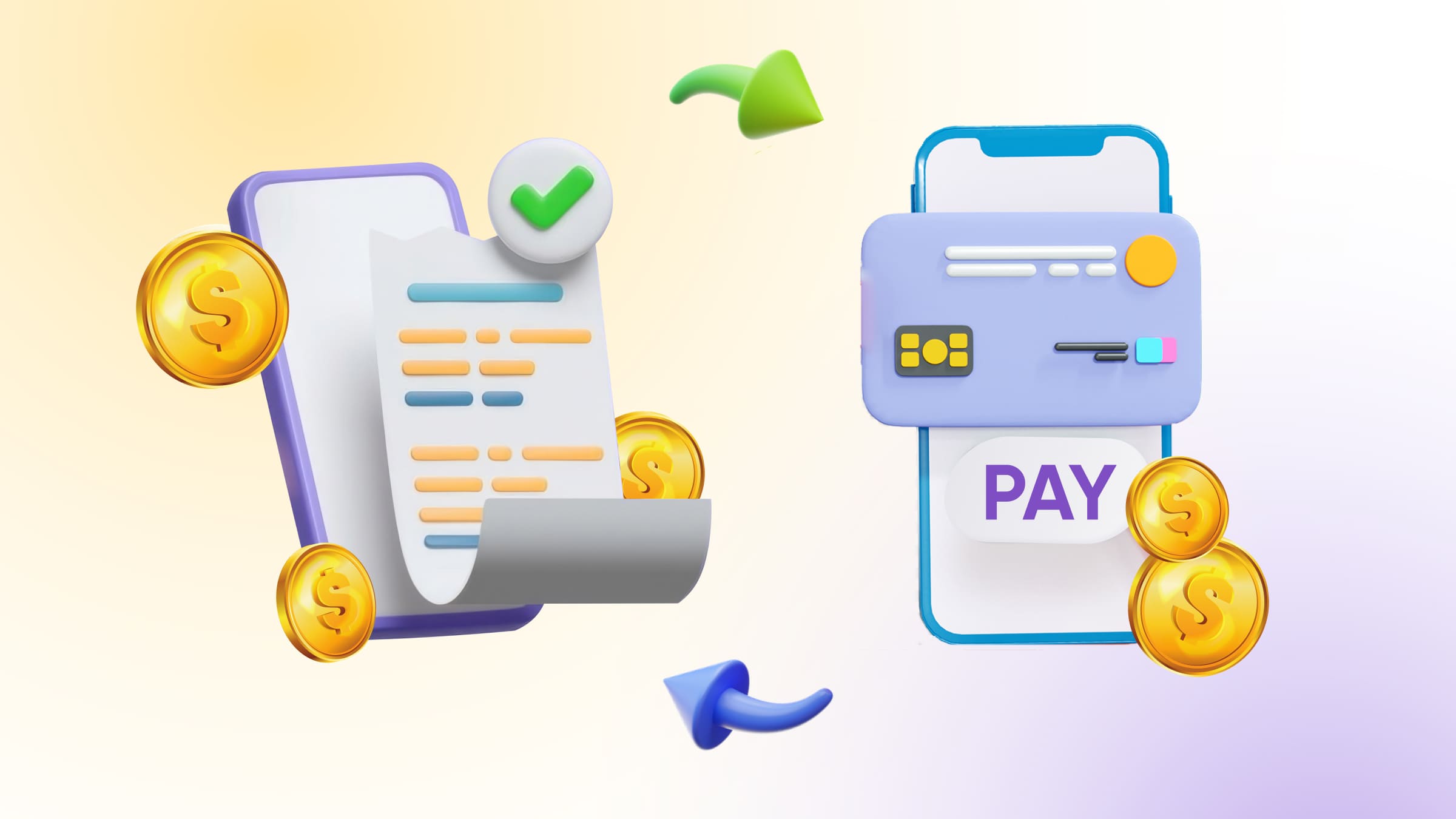 You can accept payment in 7 ways, such as transfer to a card or cryptocurrency wallet.