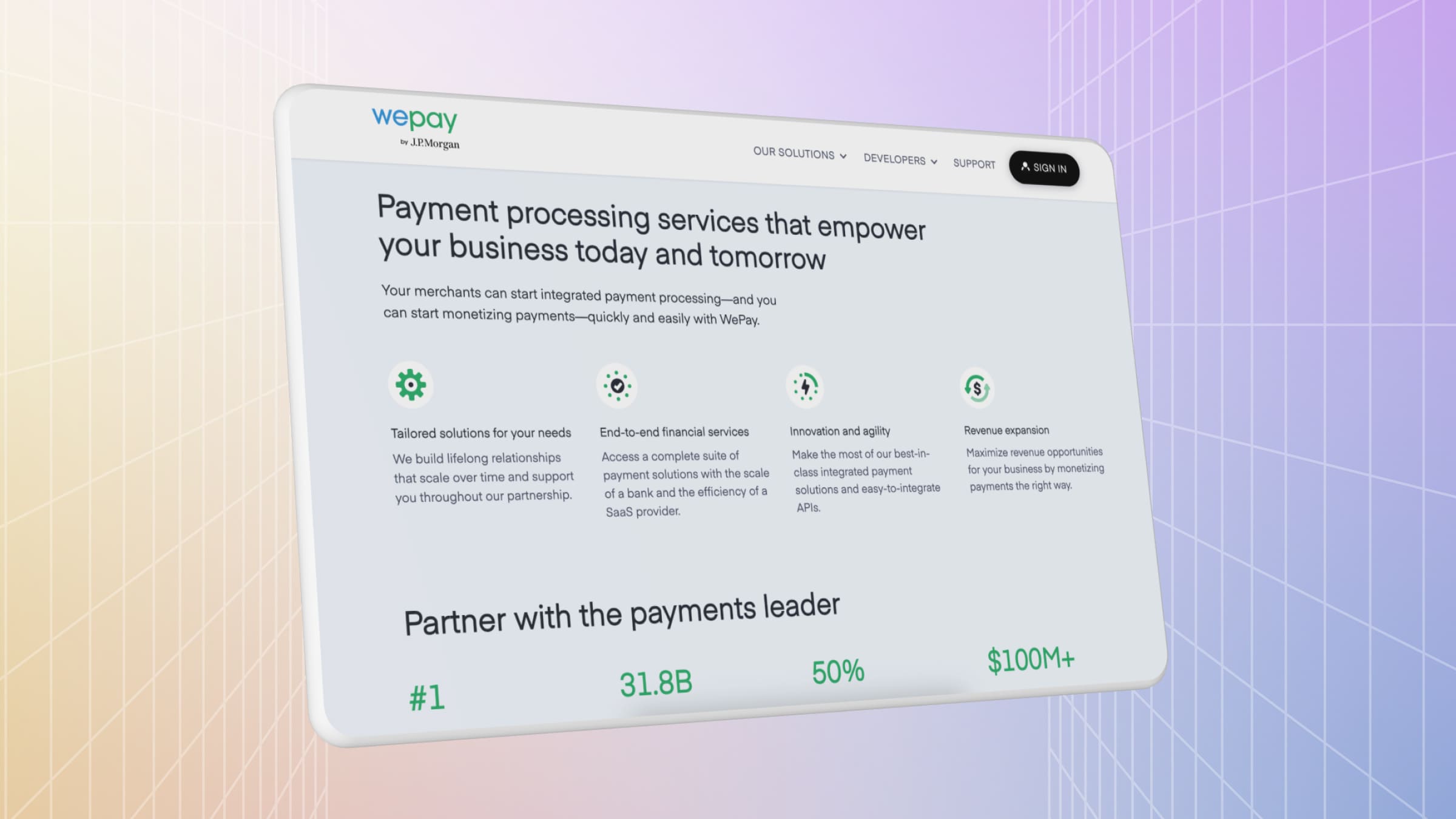 WePay allows you to process payments and accept donations.