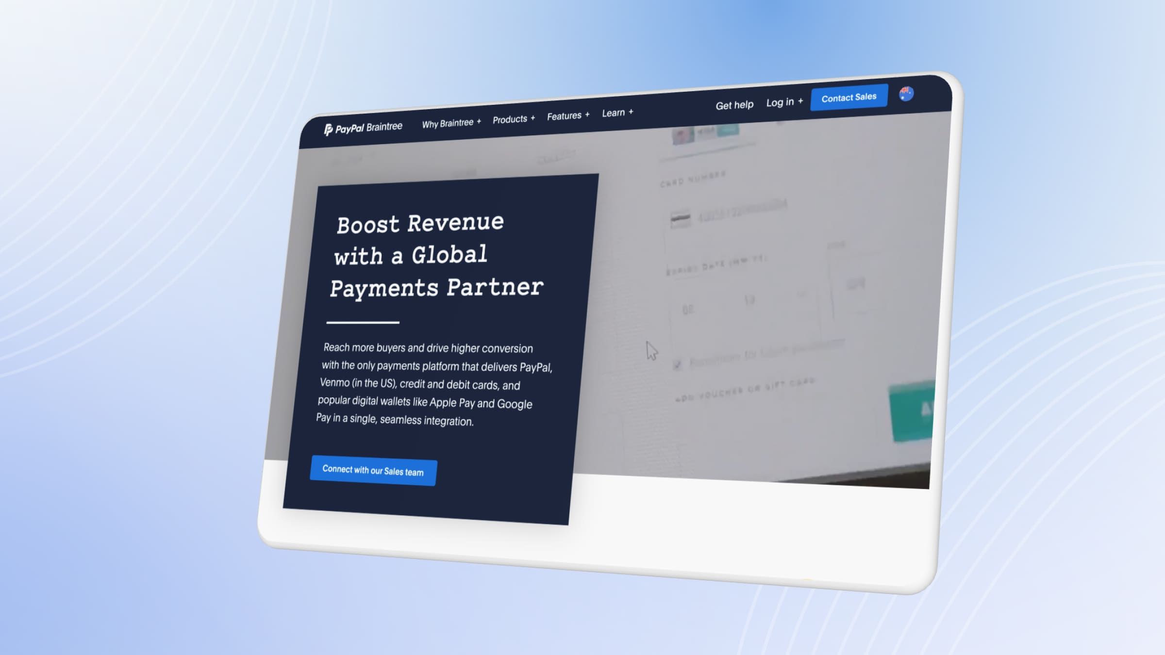 Braintree — сервис по приему платежей от платформы PayPal.