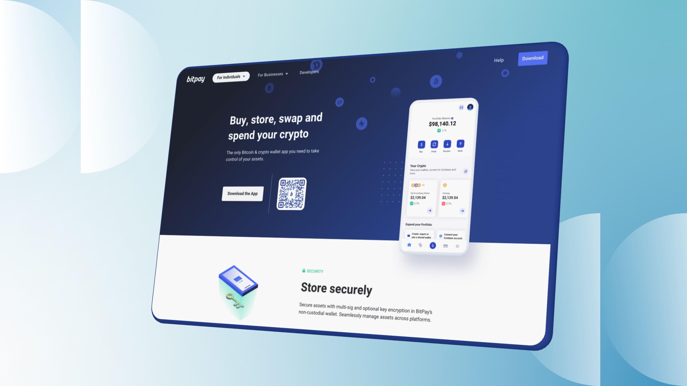 BitPay Wallet is a reliable option for storing crypto assets.