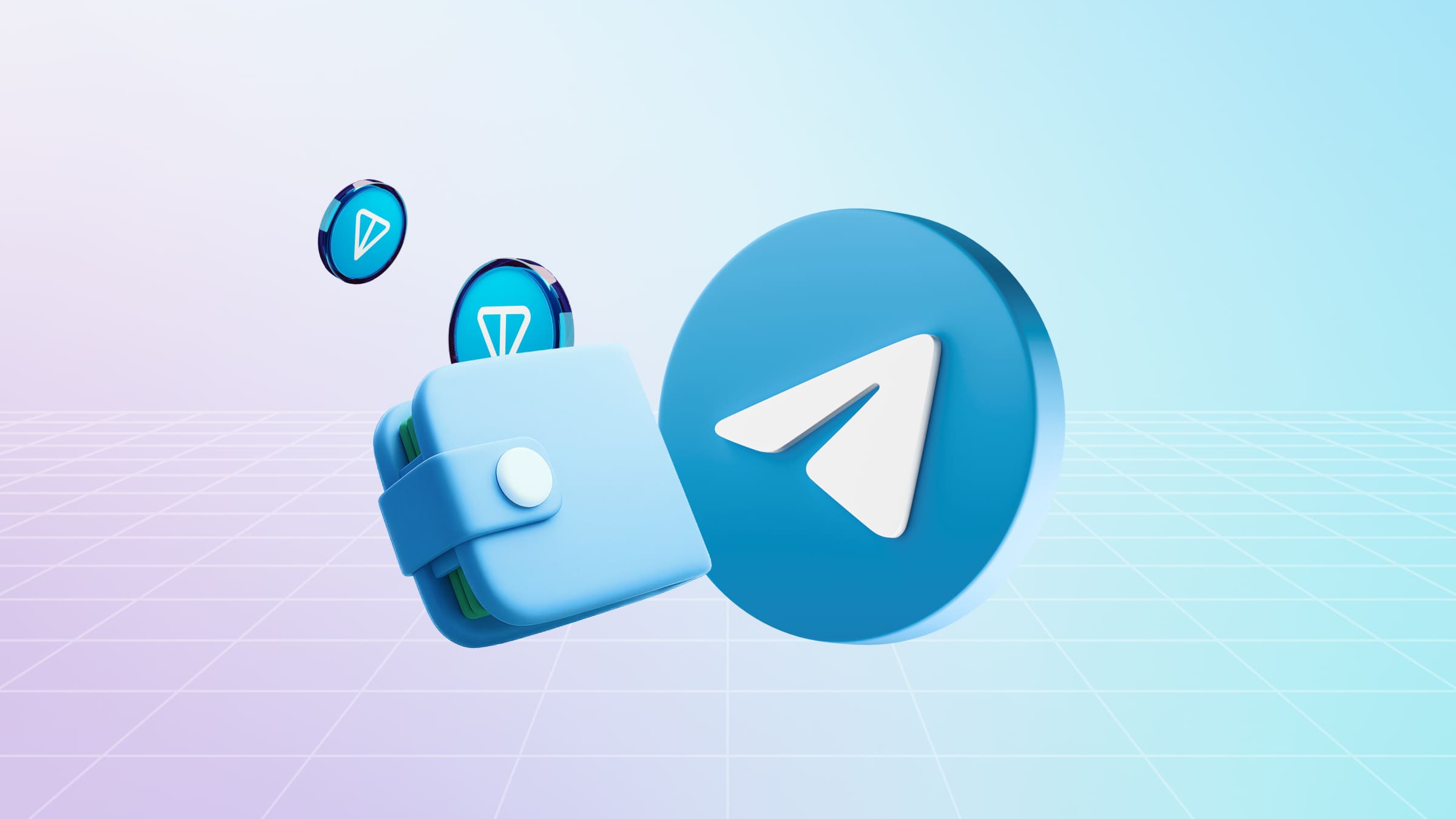 TON кошелек встроен в приложение Telegram.