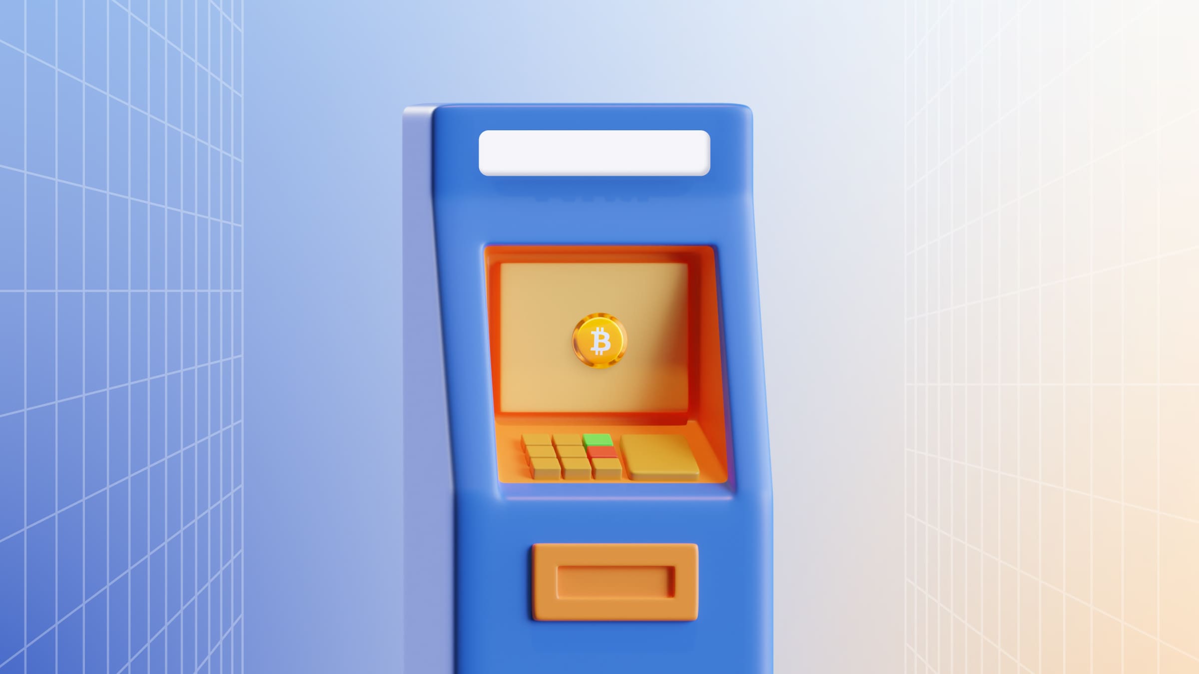 Cryptocurrency can be exchanged for fiat money in crypto ATM.