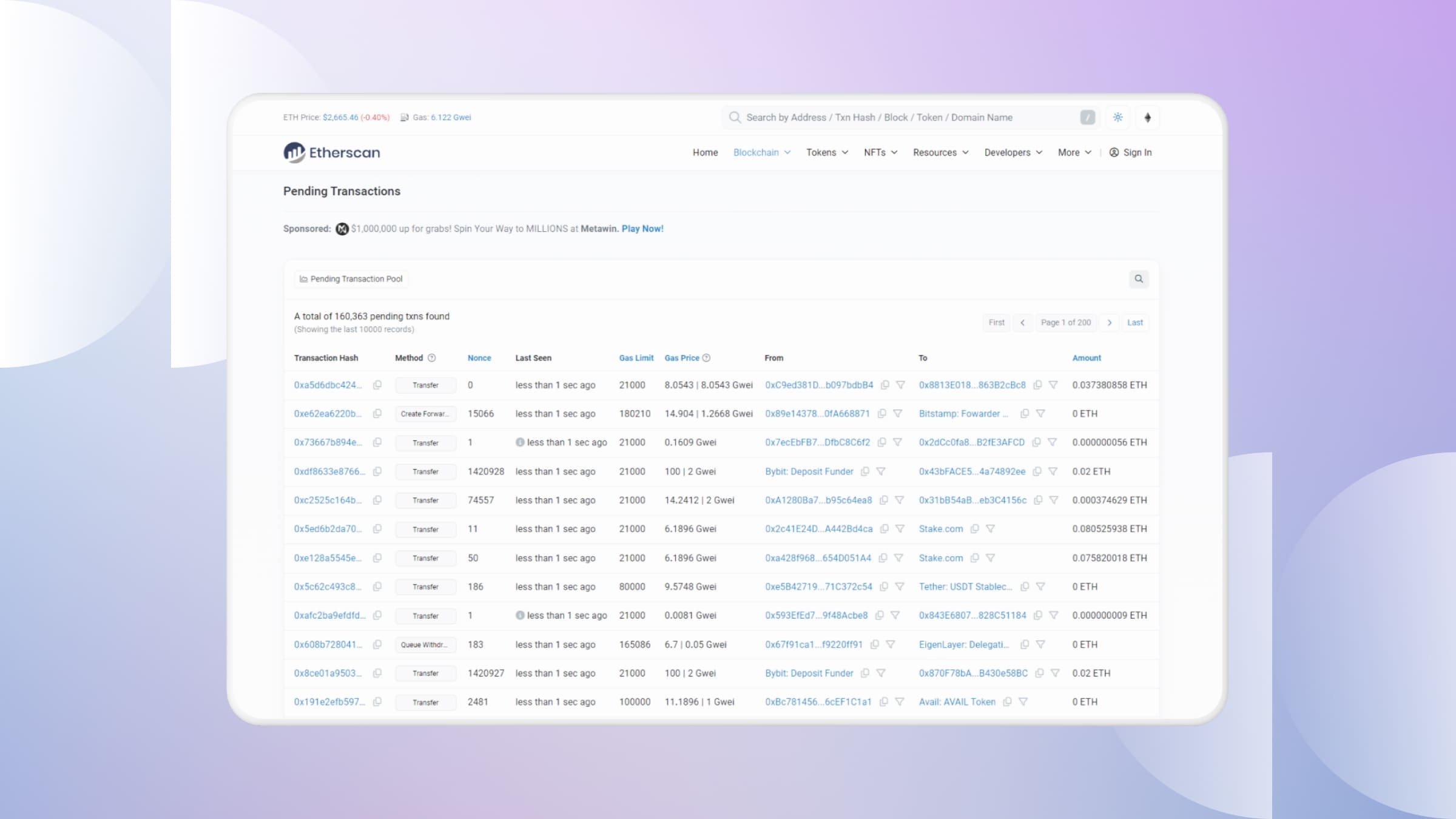 To track a cryptocurrency transaction in Etherscan you need to enter your cryptocurrency wallet details.