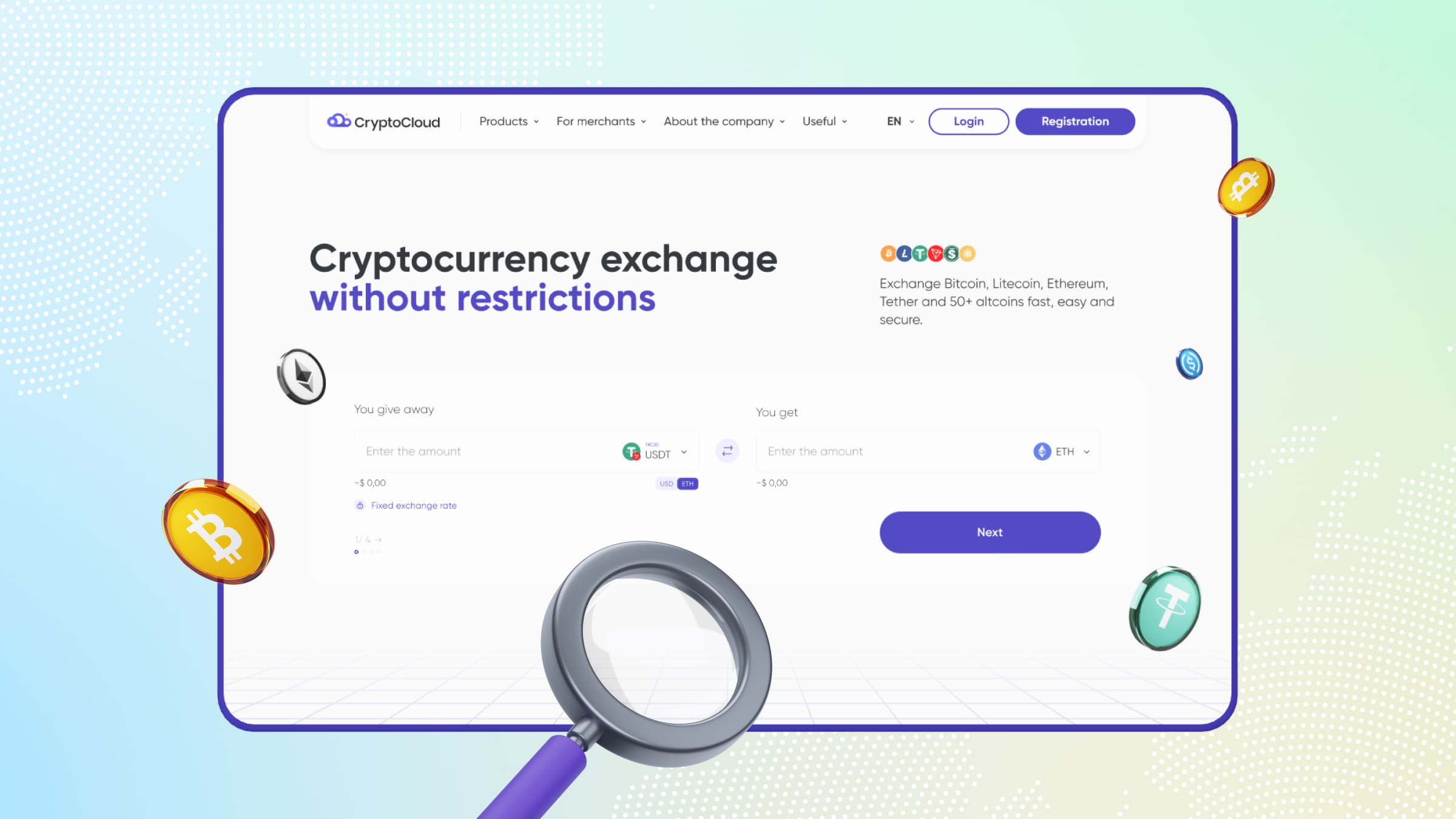 Thanks to the updated interface, the cryptocurrency exchangу has become even more convenient.