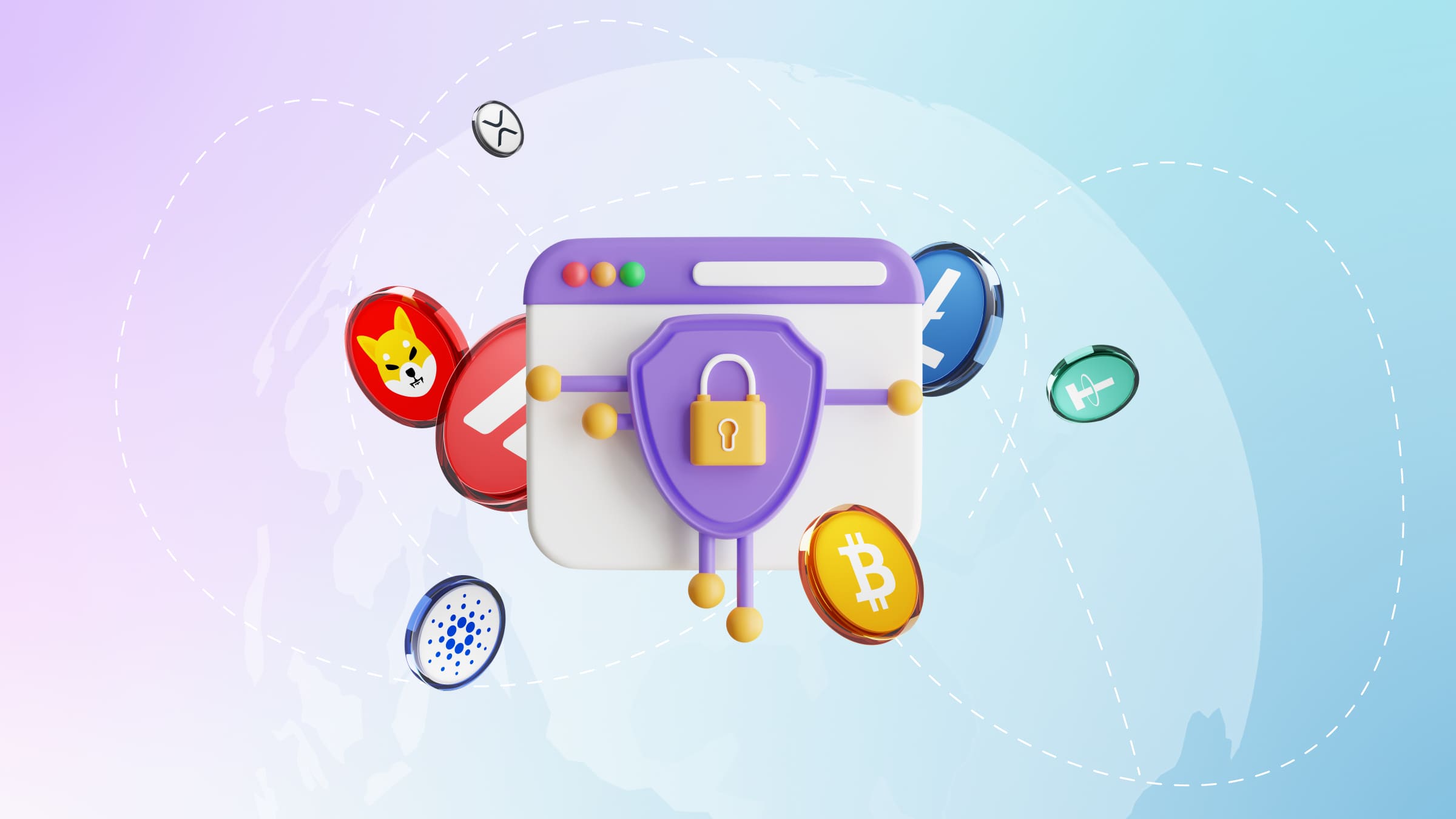 WalletConnect provides security for crypto wallets.