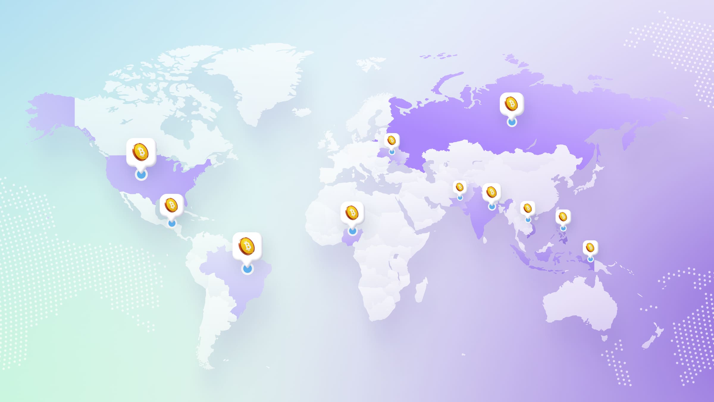 The first place in the top countries for cryptocurrency adoption is India.