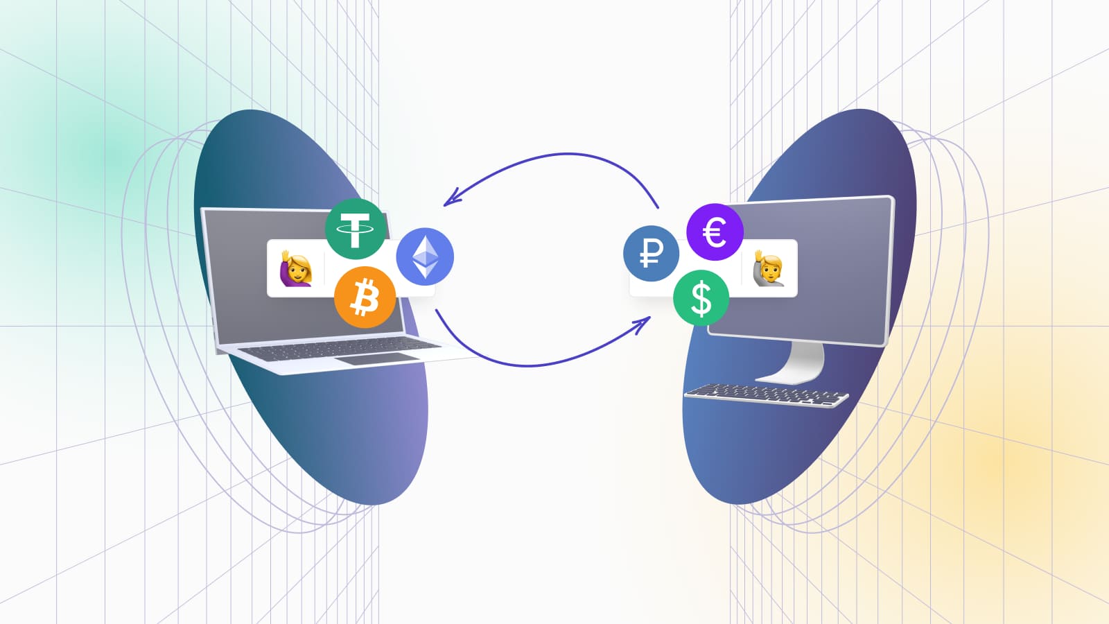 P2P exchanges enable direct, commission-free crypto transactions between users.