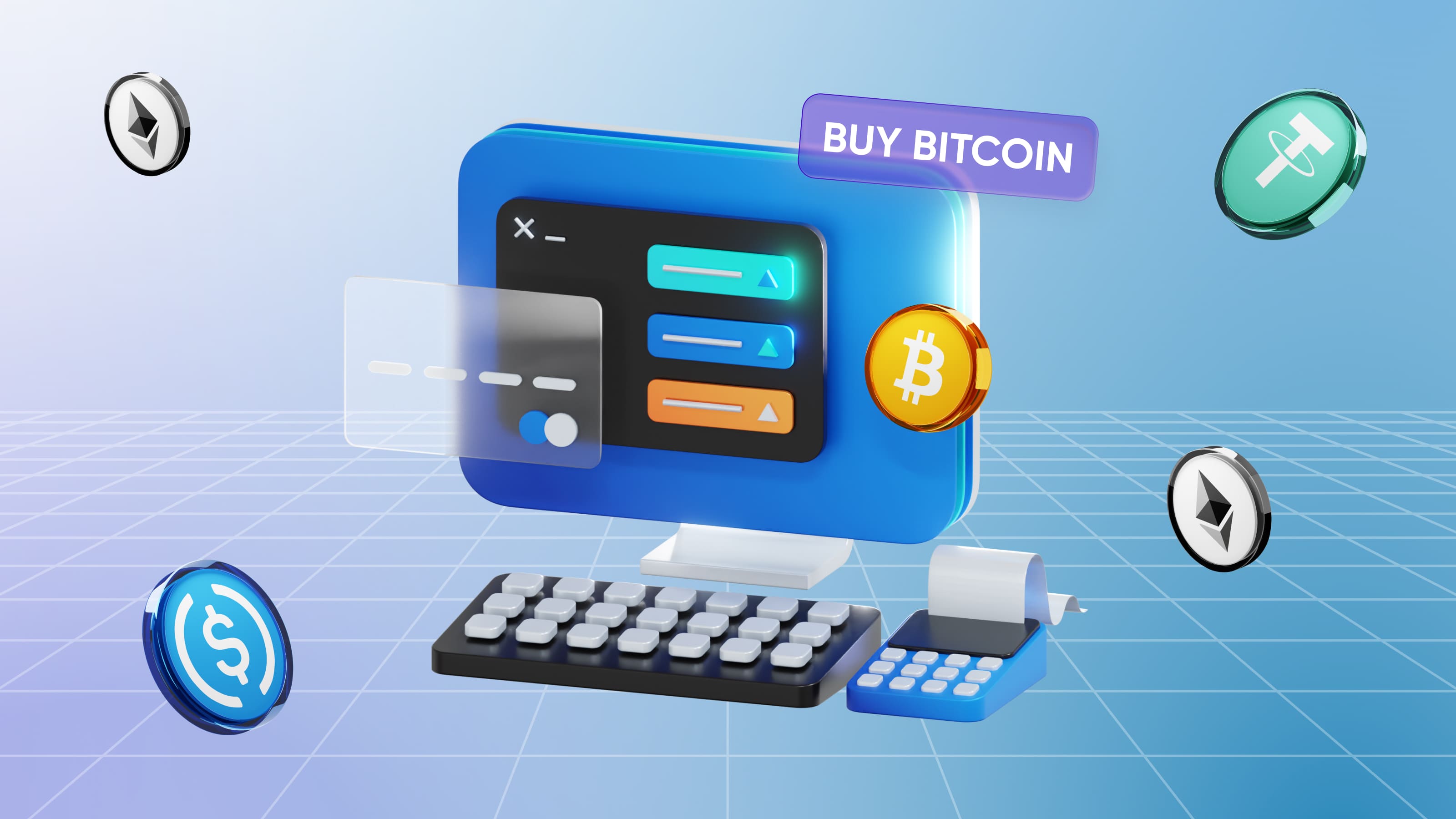 Buying cryptocurrency with a bank card is very popular among crypto investors.